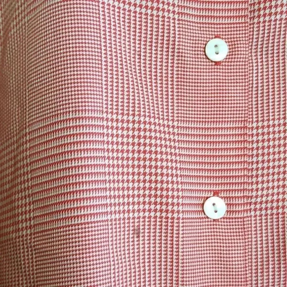 Foxcroft Houndstooth Button Down Top - Picture 3 of 8